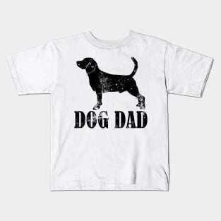 Beagles Dog Dad Kids T-Shirt